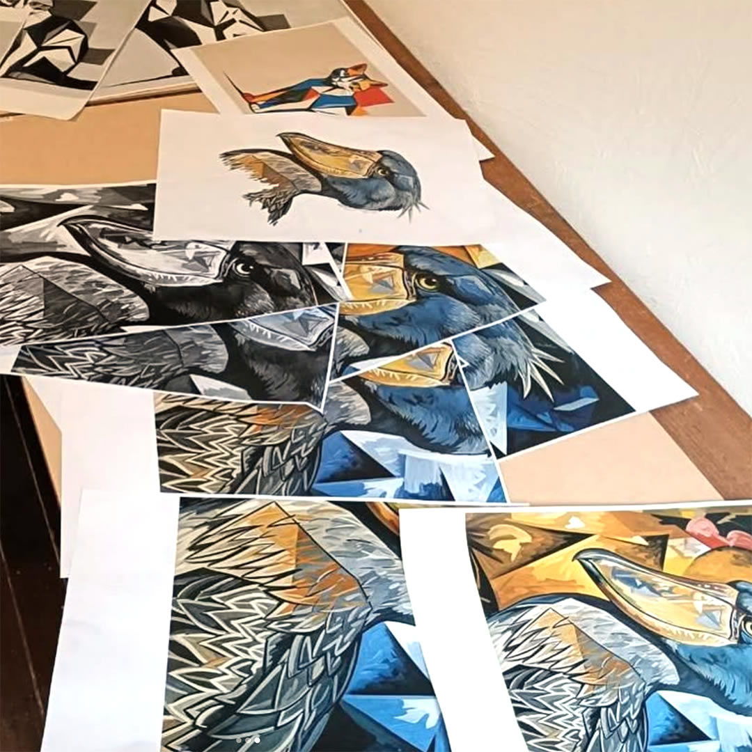 Paper Paving 下絵